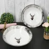 2x servírovací mísy Alois Ø20,5cm 650ml porcelánové misky Náhled obrázku produktu 5