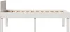 vidaXL Massivholzbett ohne Matratze Weiß 90x190 cm Produktbild-Vorschau 5