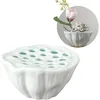 Lotus-Blumenvasen, Keramik-Arrangementgefäß, Blumenhalter, Produktbild-Vorschau 1
