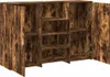 Empfangstheke Räuchereiche 155x50x103,5 cm Holzwerkstoff Produktbild-Vorschau 6