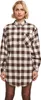 Urban Classics Ladies - Oversized Flannel Hemd Kleid - L Produktbild-Vorschau 3