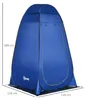 Outsunny Pop up Duschzelt Toilettenzelt Camping Produktbild-Vorschau 2