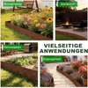 QEENTOE Rasenkante Metall Beetumrandung Mähkante Palisade, Produktbild-Vorschau 3