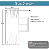 Tende bianche con balza, set da 2, 132x244 cm. Tende Anteprima dell’immagine prodotto 9
