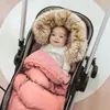 Winterschlafsack mit Fell für Schlitten für Kinderwagen, Produktbild-Vorschau 11