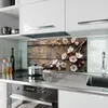 Küchenrückwand Spritzschutz Glas mit Motiv Kirschblüten Produktbild-Vorschau 2