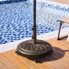 Yaheetech Sonnenschirmständer ø50,6 cm mit Rollen für Produktbild-Vorschau 2