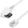 deleyCON 1m Routerkabel TAE-F auf RJ45 8P2C Anschlusskabel Produktbild-Vorschau 1