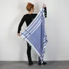 Palituch - weiß - blau - Kufiya PLO Tuch Produktbild-Vorschau 8