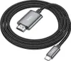 HOCO Câble type C vers HDMI 4K 30Hz UA27 2m gris acier Voir les images du produit 7
