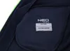 A close-up view of the inside of a fleece jacket, showing a label with fields for name and surname. Náhľad obrázku produktu