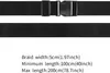 4 Stück Schwarz Verstellbare Koffer Gepäckgurte(200cm x Produktbild-Vorschau 3
