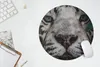 MuchoWow® Mauspad Mousepad Dschungel - Tiger - Schwarz - Produktbild-Vorschau 5