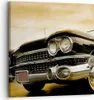 Bild auf Leinwand - Leinwandbild - Auto Chrom Rad - 30x30cm Produktbild-Vorschau 1