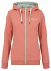 Dry Fashion Damen Sweatjacke Kolding Moin-Backprint in Produktbild-Vorschau 2