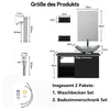 Puluomis Badmöbel Set mit Waschbecken Produktbild-Vorschau 5