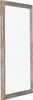 A full-length mirror with a distressed wood-look frame. Produktbild-Vorschau