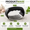 Edelstahl Knoblauchpresse mit ergonomischem Griff – leicht Produktbild-Vorschau 8