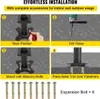 Kit ringhiera per scale, corrimano da 1,5 m per esterni da Anteprima dell’immagine prodotto 6