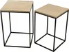 PTMD – Volos Beistelltisch – Beige – 41 x 41 x 61 cm – Produktbild-Vorschau 4