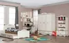 Modernes Schlafzimmer Jugendzimmer Set Bett Nachttisch Produktbild-Vorschau 4