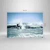Bilder auf glas - Drachen-Surfen Wasser Ozean - 100x70cm - Produktbild-Vorschau 3
