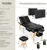 tectake® 3 Zonen Massageliege-Set Breite 70 cm, Polsterung Produktbild-Vorschau 5