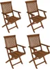 DEGAMO Gartenset Sitzgruppe Holzgarnitur Klappgarnitur Produktbild-Vorschau 5