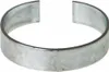A close-up studio shot of a metal ring with a gap. Produktbild-Vorschau