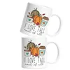 I Love Fall Most Of All Tasse Weiß Pumpkins Kürbis Produktbild-Vorschau 2