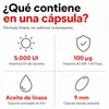 Vitamine D3 K2 5000 IE, MK-7 100 µg, 240 softgels met Productafbeelding-voorbeeld 15