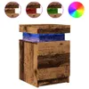 A nightstand with LED lighting, shown with color options. Náhled obrázku produktu