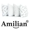Amilian 4er Set, 50x50 cm 20x20 inch; Dekoratives Kissen, Produktbild-Vorschau 7
