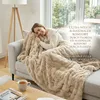 Kamel Kuscheldecke Plüsch Sofa Decke Super Soft Wohndecke Produktbild-Vorschau 8