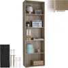 tectake® Lexi libreria 60 x 30 x 190 cm Anteprima dell’immagine prodotto 11