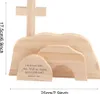 Ostern Auferstehung Szene Holz Ornamente für Die Home Tisch Produktbild-Vorschau 7