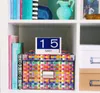 Klebefolie - Möbelfolie Rattan Design bunt -  45 cm x 200 Produktbild-Vorschau 2