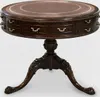 Casa Padrino Luxus Barock Beistelltisch Braun / Gold Ø 91 x Produktbild-Vorschau 1