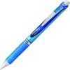 A blue and silver Pentel EnerGel liquid gel ink rollerball pen is shown against a white background. Anteprima dell’immagine prodotto