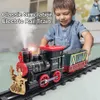 Weihnachtsspielzeug-Eisenbahnset für Kinder mit Licht und Produktbild-Vorschau 3