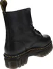 A black Dr. Martens boot shown from the side and back. Anteprima dell’immagine prodotto