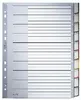 Leitz Register 43700000 blanko DIN A4 10teilig PP grau Produktbild-Vorschau 11