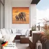 ARTland Wandbild Alu für Innen & Outdoor Elefanten II Produktbild-Vorschau 5