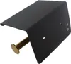 APT AG887A Porte-papier hygiénique avec tablette noir-or Voir les images du produit 3