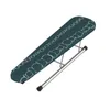A teal ironing board with a white chain-like pattern on a white background. Produktbild-Vorschau