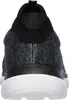 The back view of a black and white sneaker. Produktbild-Vorschau