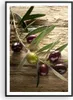 Gerahmtes Poster - Schwarzer Rahmen - Oliv italien aroma Produktbild-Vorschau 1