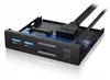 GrauGear G-MP01CR Graugear USB-HUB+Kartenleser Multi Front Voir les images du produit 3