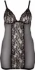 Cottelli CURVES Dessouskleid mit Spitze in der Front XL Produktbild-Vorschau 4