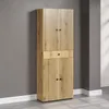 trendteam Bad Hochschrank Pure Bliss Evoke Eiche Melamin Produktbild-Vorschau 4